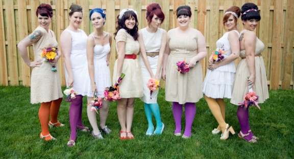 a beautiful mess_bridesmaids