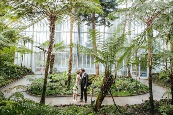 botanical gardens wedding