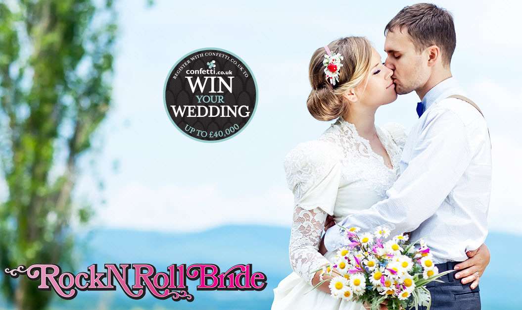 win your wedding with confetti and rocknrollbride
