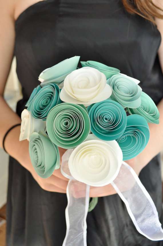 paper bouquet