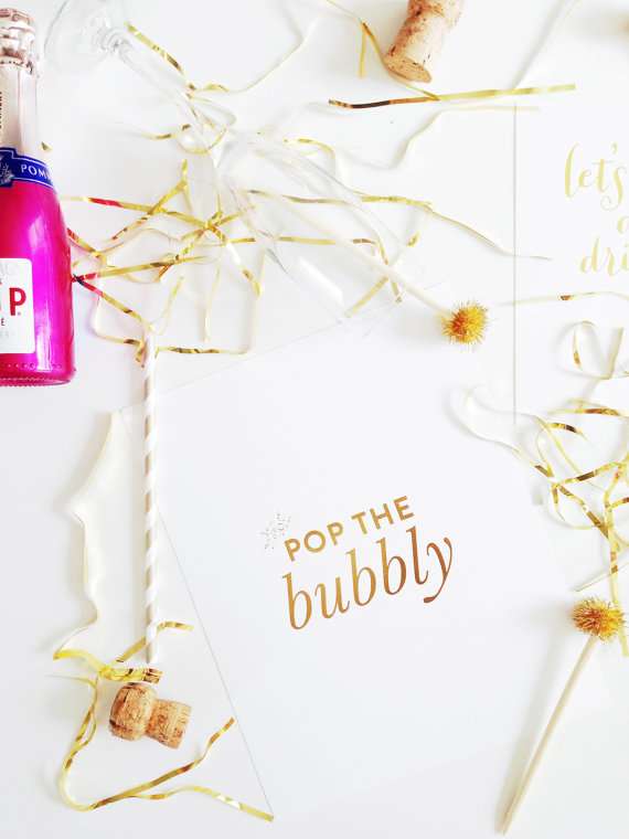 pop the bubbly