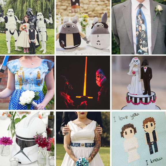 May the Forth Be With You Awesomely Geeky Ideas To Steal for Your Star Wars Wedding