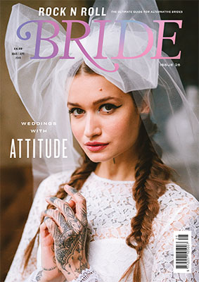 Rock n Roll Bride Magazine Cover