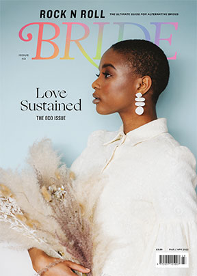 Rock n Roll Bride Magazine Cover