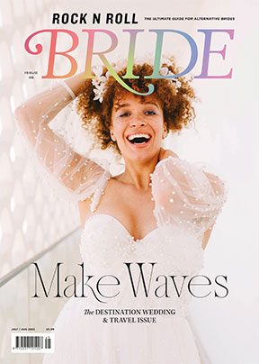 Rock n Roll Bride Magazine Cover
