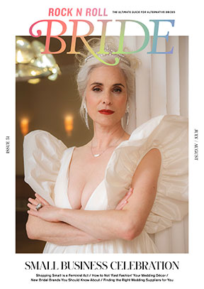 Rock n Roll Bride Magazine Cover