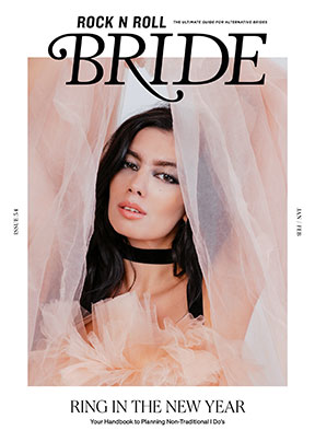 Rock n Roll Bride Magazine Cover