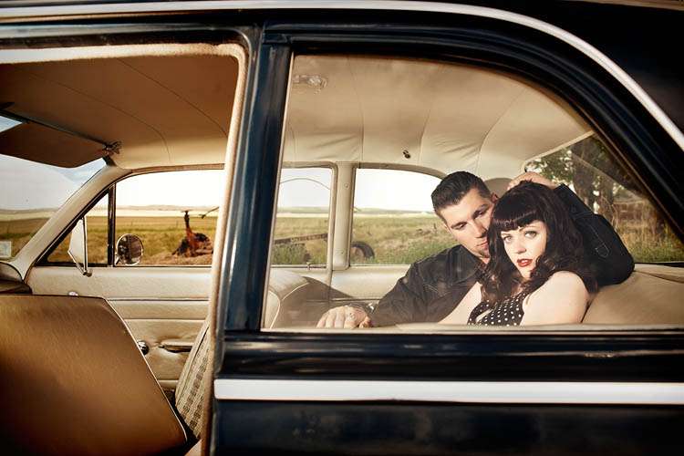A Punk, Rockabilly, Neo-Gothic, Country & Western Engagement Sesh ...