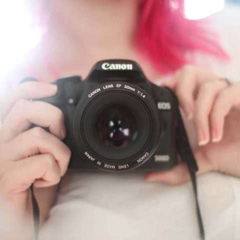 rock n roll bride canon in a mirror small