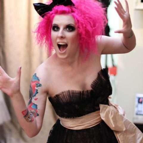 tattoo times rock n roll bride fur coat no knickers al overdrive 073