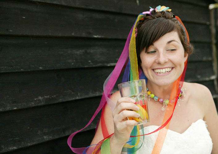 Farley Niko S Hippy Tastic Rainbow Wedding Rock N Roll Bride Farley Niko S Hippy Tastic Rainbow Wedding Rock N Roll Bride
