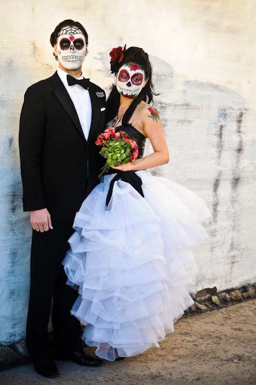A Dia De Los Muertos Bridal Shoot · Rock n Roll Bride
