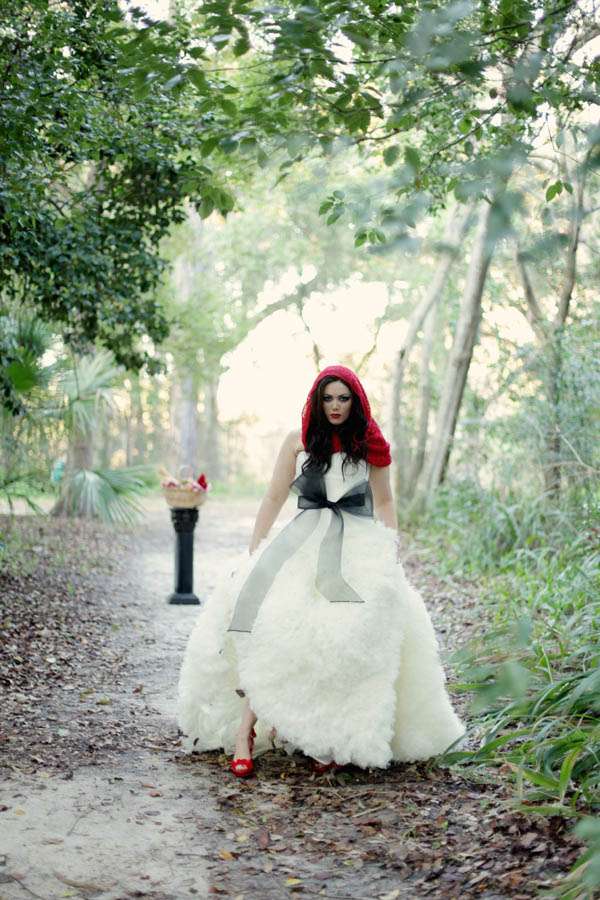 Little Red Hiding Hood Gets Married · Rock n Roll Bride