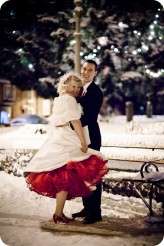 snowy winter wedding 35