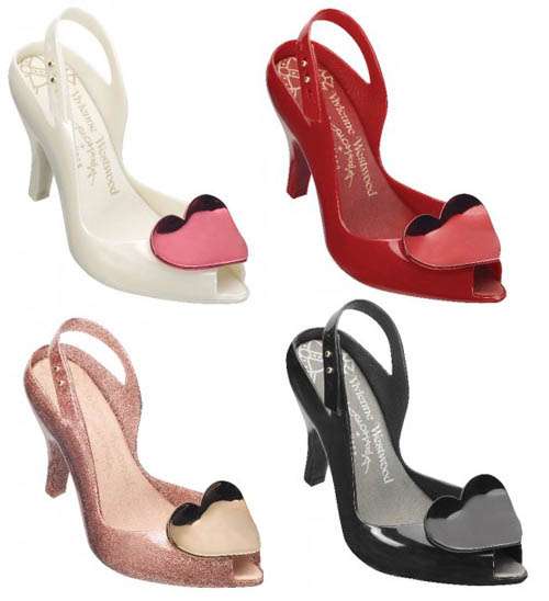 vivienne westwood red heart shoes