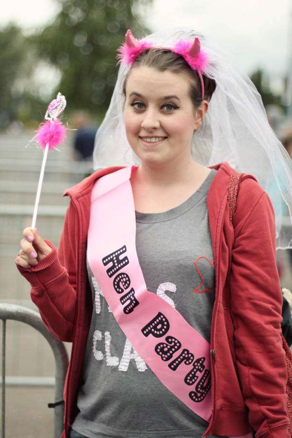 Stag & Hen - Alice Bride to Be Headband with Veil