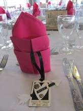 table napkin tag