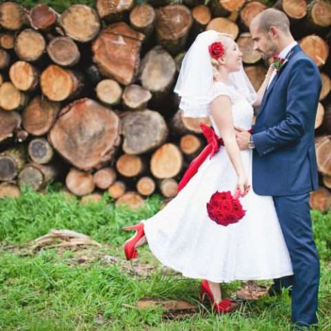 1950s rock n roll wedding 39