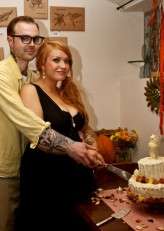 Vintage Cinema Autumn Wedding53