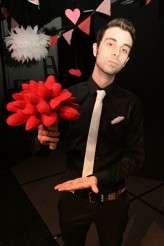 black white red wedding11