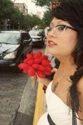black white red wedding5