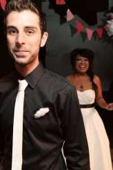 black white red wedding6