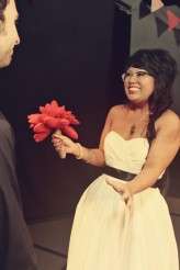 black white red wedding8