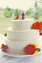 rainbow rockabilly wedding48