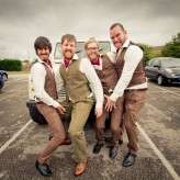 country vintage glastonbury festival wedding19