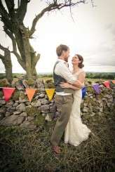 country vintage glastonbury festival wedding24a