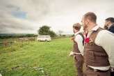 country vintage glastonbury festival wedding3