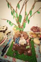 country vintage glastonbury festival wedding43