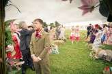 country vintage glastonbury festival wedding4b