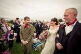country vintage glastonbury festival wedding5a