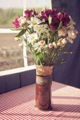 Vivien of Holloway Wedding Dress Village Hall Wedding Cowboy Boots Nicki Feltham Photography (223a)