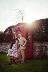 Vivien of Holloway Wedding Dress Village Hall Wedding Cowboy Boots Nicki Feltham Photography (349)