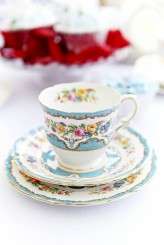 Burlesque Inspired Vintage Tea Shot of Red Pretty LittleTrio-Adam Capper 2