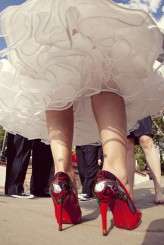 truelovephotoredshoewedding0092
