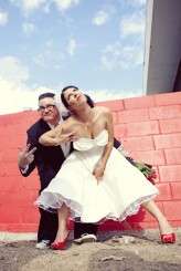 truelovephotoredshoewedding0158