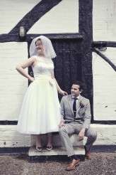 Festival themed wedding at Ridge Farm, Sussex. Photo by Emma Lucy Photography.