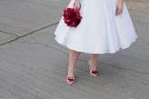 red & white 50s wedding 22