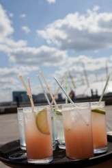 red & white 50s wedding 7