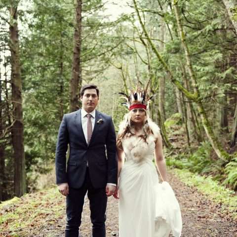 46 Rustic Forest Wedding in Orcas Island, Washington, USA – © Dallas Kolotylo Photography