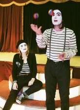 Mimes at the Circus Engagement Shoot by Brosnan Photographic (44)