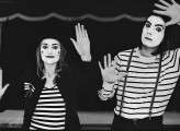 Mimes at the Circus Engagement Shoot by Brosnan Photographic (48)