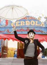 Mimes at the Circus Engagement Shoot by Brosnan Photographic (8)