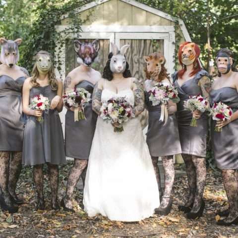 flea market tattooed wedding13