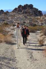 Ceri and PC Desert Wedding 43