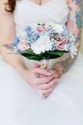 Tux and Tales Photography Rock and Roll Bride Vintage Tattoo Bride Cartoon Theme Wedding_2448