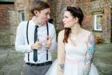 Tux and Tales Photography Rock and Roll Bride Vintage Tattoo Bride Cartoon Theme Wedding_2612